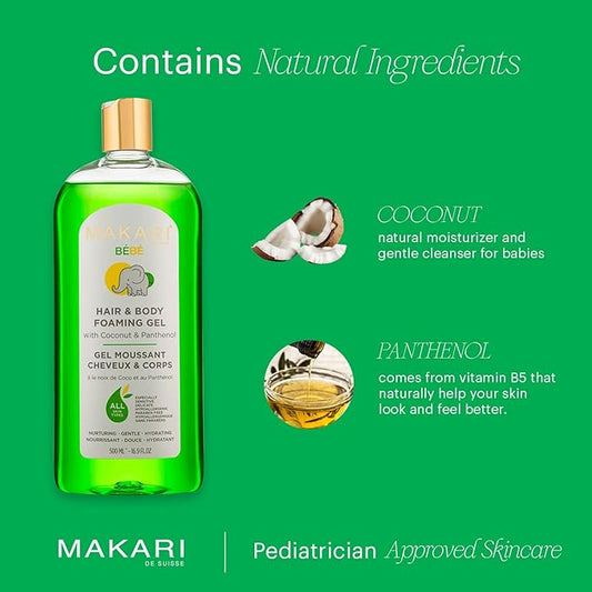 Baby Hair & Body Foaming Gel - Image 2